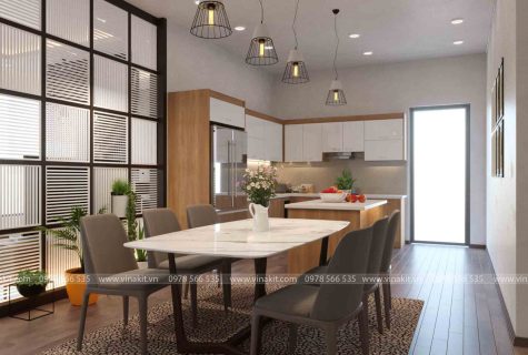 tủ bếp inox