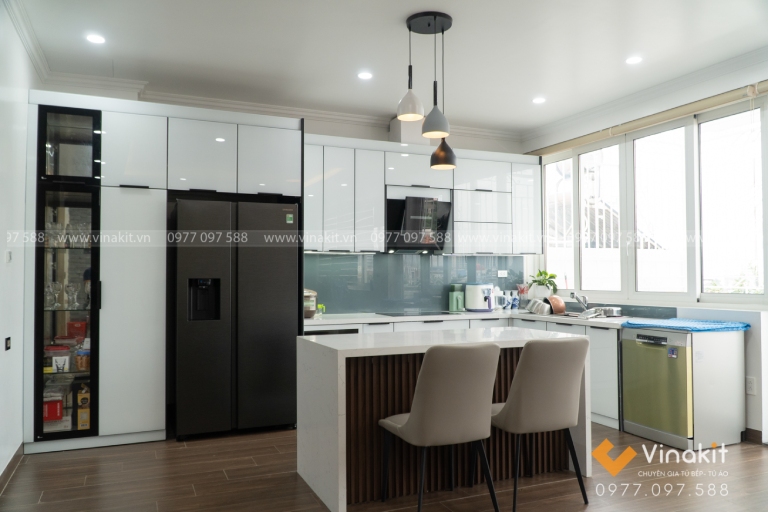 tủ bếp inox